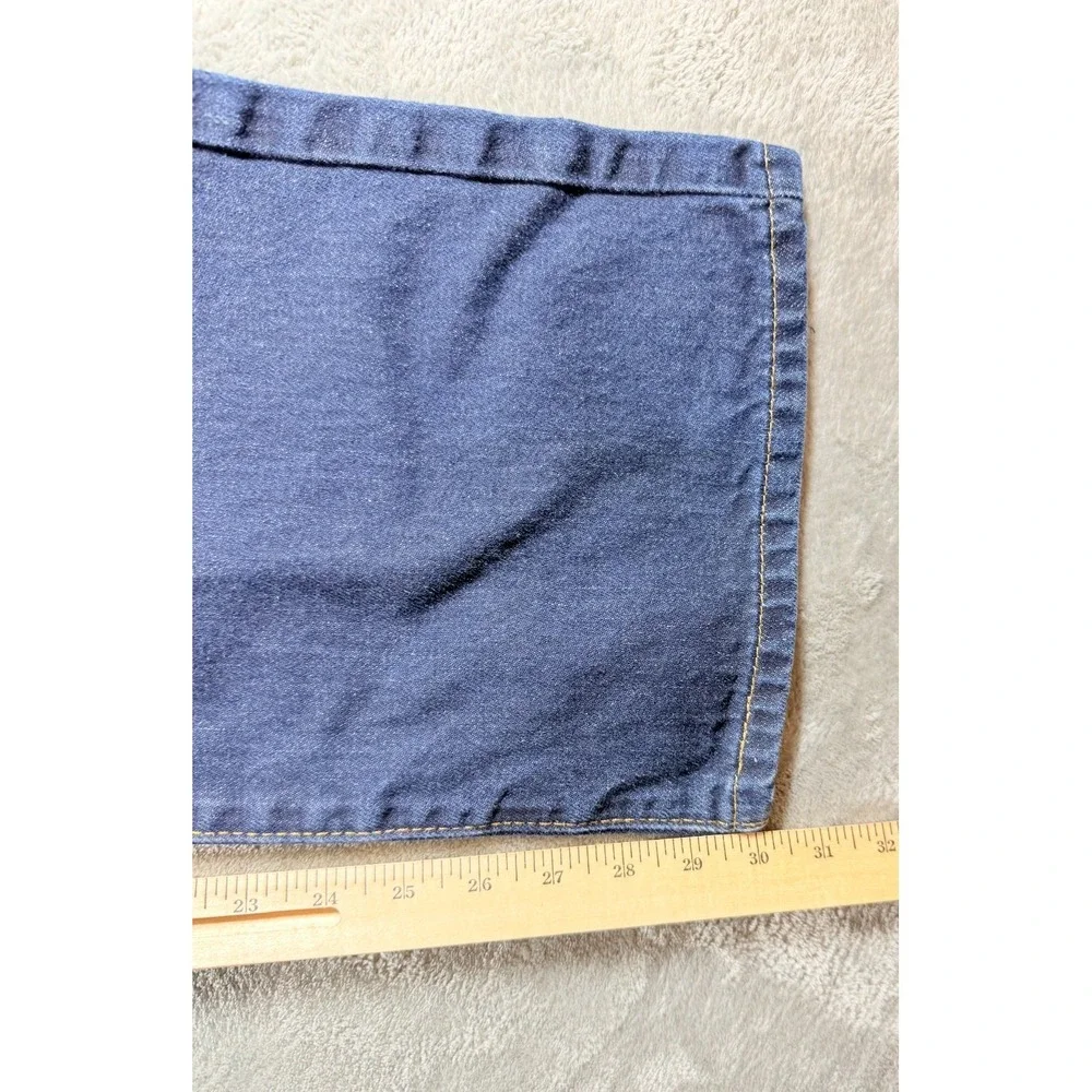 Levi's 517 Bootcut Jeans 36x30 Light Wash Blue Denim Mens